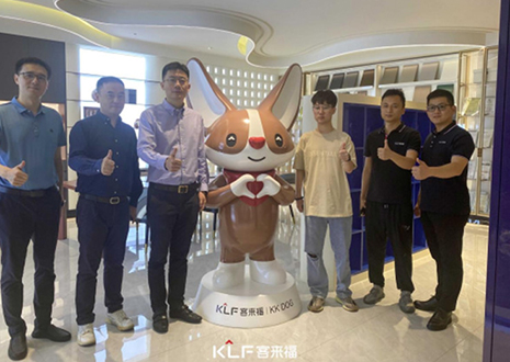 熱烈歡迎中國(guó)建博會(huì)領(lǐng)導(dǎo)一行蒞臨客來福智能科技股份有限公司參觀指導(dǎo)！