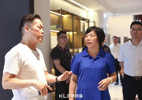 熱烈歡迎南昌市新建區(qū)政協(xié)領(lǐng)導(dǎo)一行蒞臨客來福參觀指導(dǎo)！